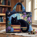 Chat Noir & Hortensias