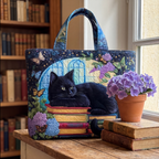 Chat Noir & Hortensias